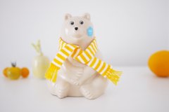 Polar Bear Money Box��������������Ȣ�ޥե顼�դ�